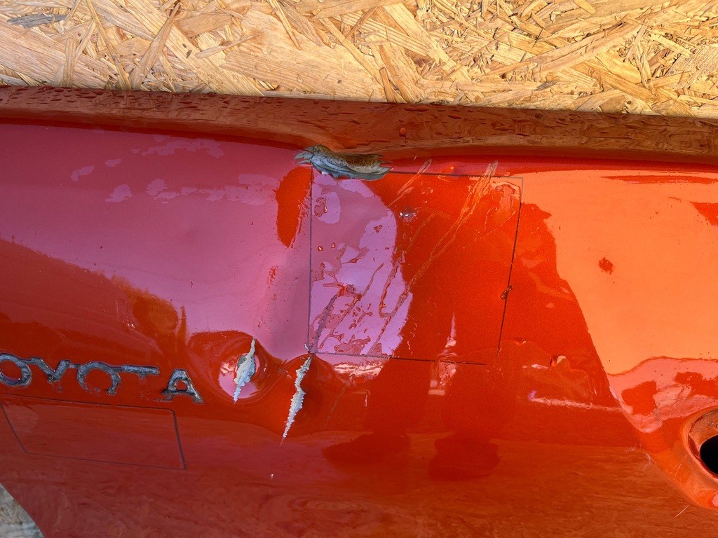 фото №7, Toyota hilux крышка багажника борт задняя задняя