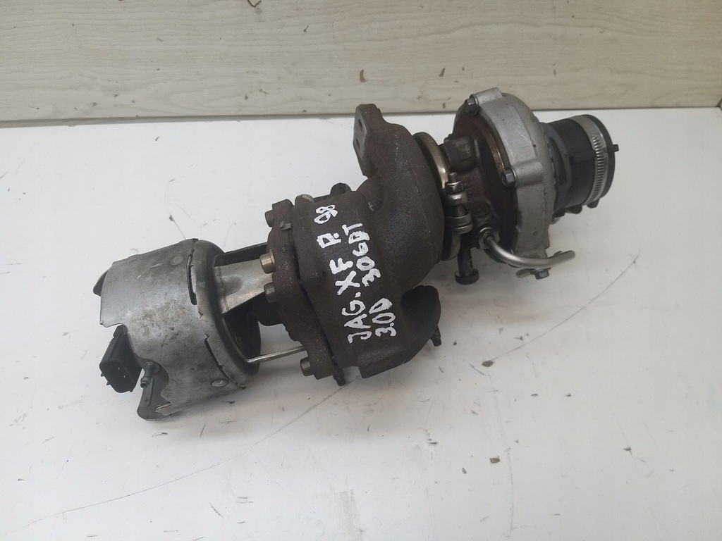 фото №10, Турбина турбонагнетатель клапан 3.0 d 306dt jaguar xf i x250 xj ax2q-6k682-bd