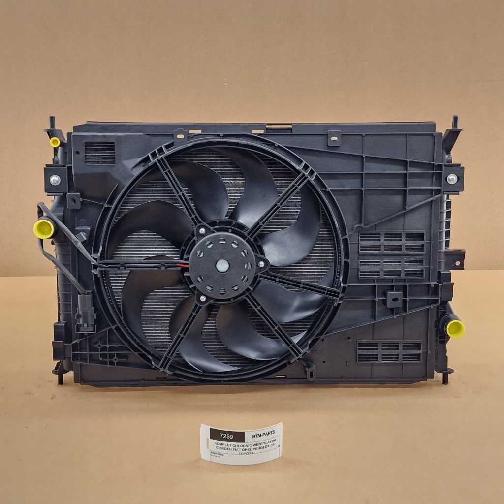 Купити Комплект радіатор вентилятор citroen fiat opel peugeot ds toyota