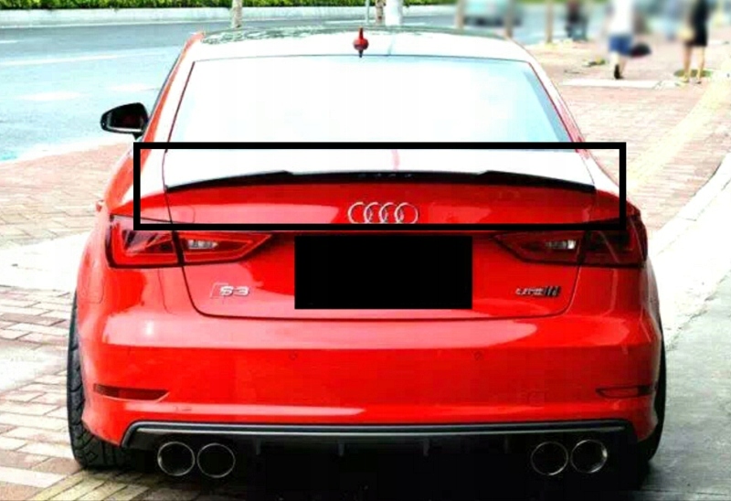 фото №11, Audi a3 8v sedan rs3 спойлер спойлер na крышка новинка