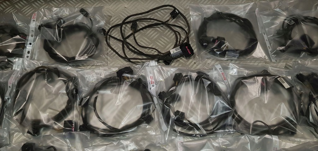 фото №15, Bmw 5 e60 e61 03-06r жгут датчиков парктроник pdc бампера задняя 6928366