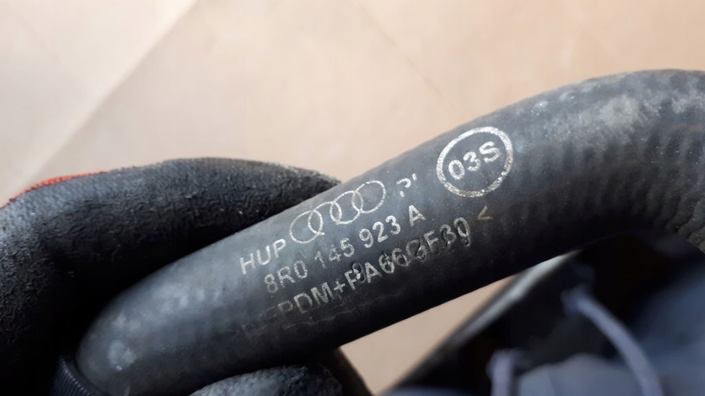 фото №5, Sq5 8r q5 шланг wąż wody 3.0 tfsi 8r0145923a