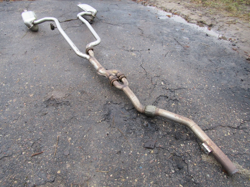 Глушители выхлоп комплект mercedes-benz s w220 220 a2204910100 Цена