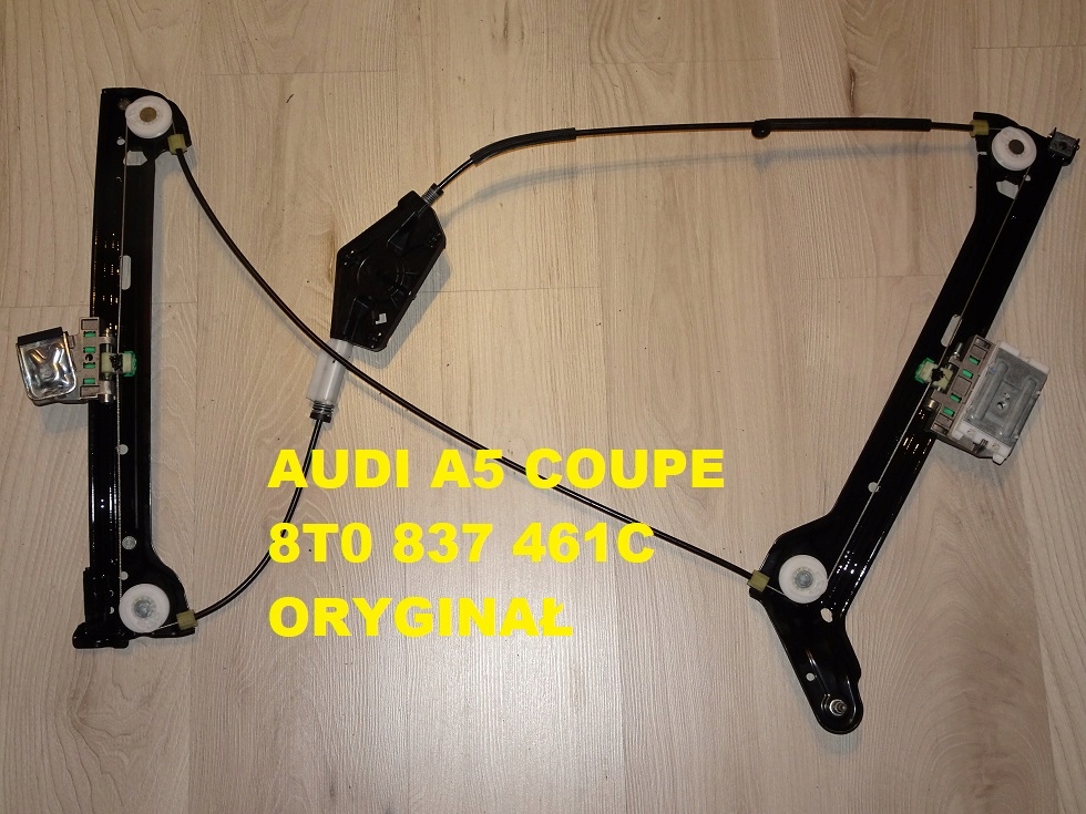 фото №1, Audi a5 coupe 8t подъемник стекло левый оригинал 09-