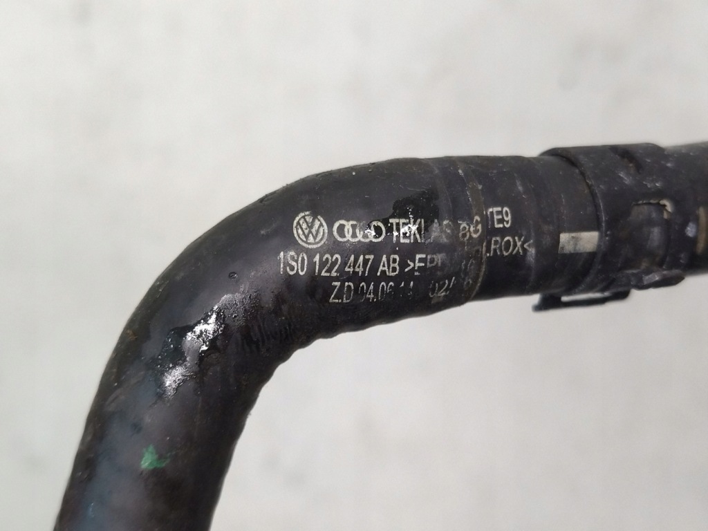 фото №4, 1s0122447ab труба wąż шланг охолодження wody vw up! seat mii skoda citigo