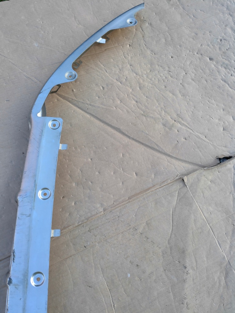 фото №13, Audi a6 c7 allroad спойлер накладка бампера перед лист