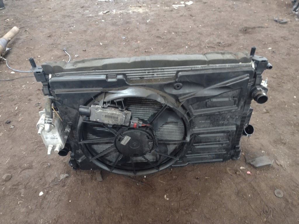 фото №8, Ford c-max mk2 комплект радиатор 2,0 powershift