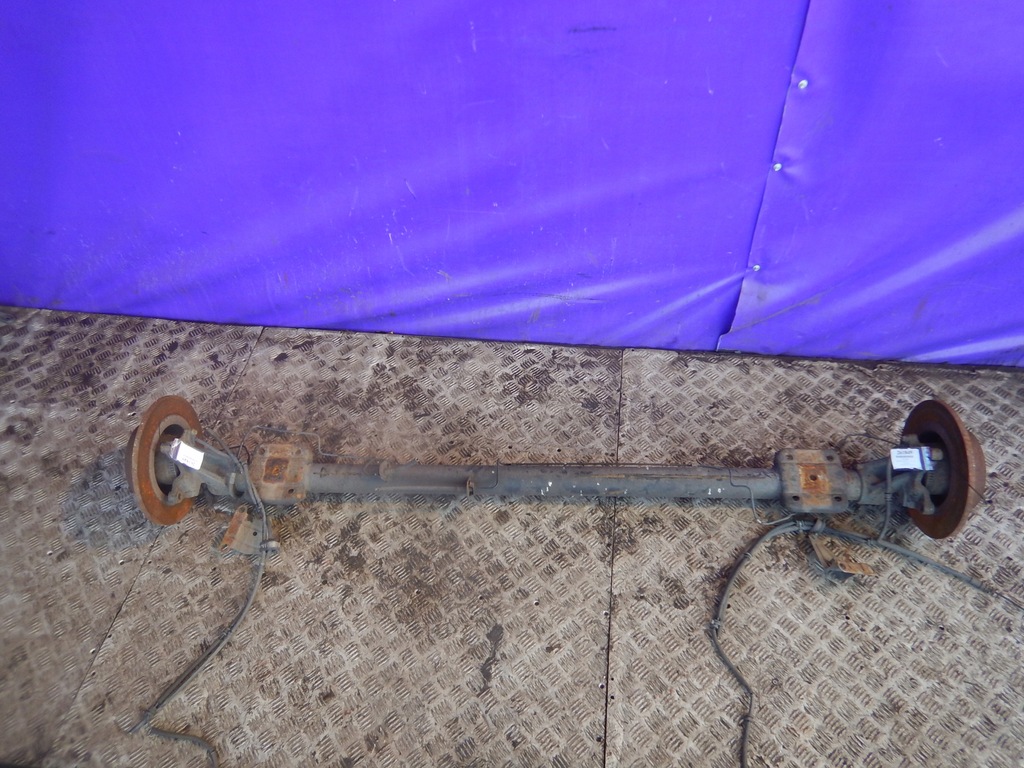 фото №8, Master ii 03- oś задняя балка подвеска задняя abs