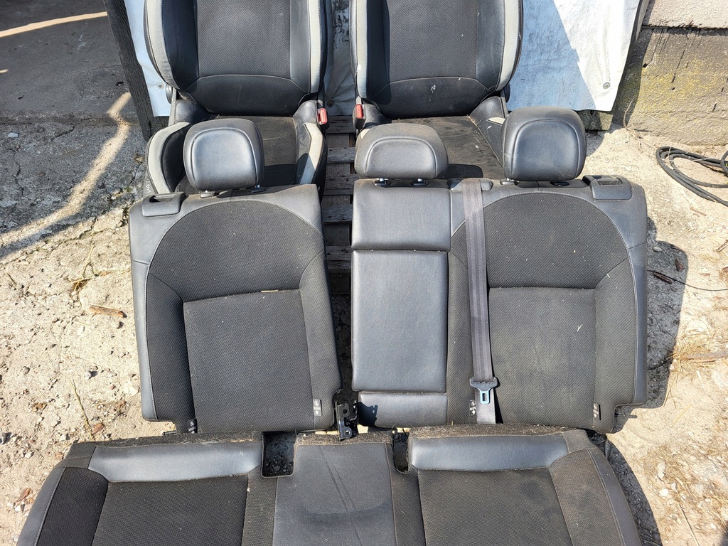 фото №8, Citroen ds4 c4 b7 сиденье сиденья pół-skórzane подогрев masarz комплект 11-15