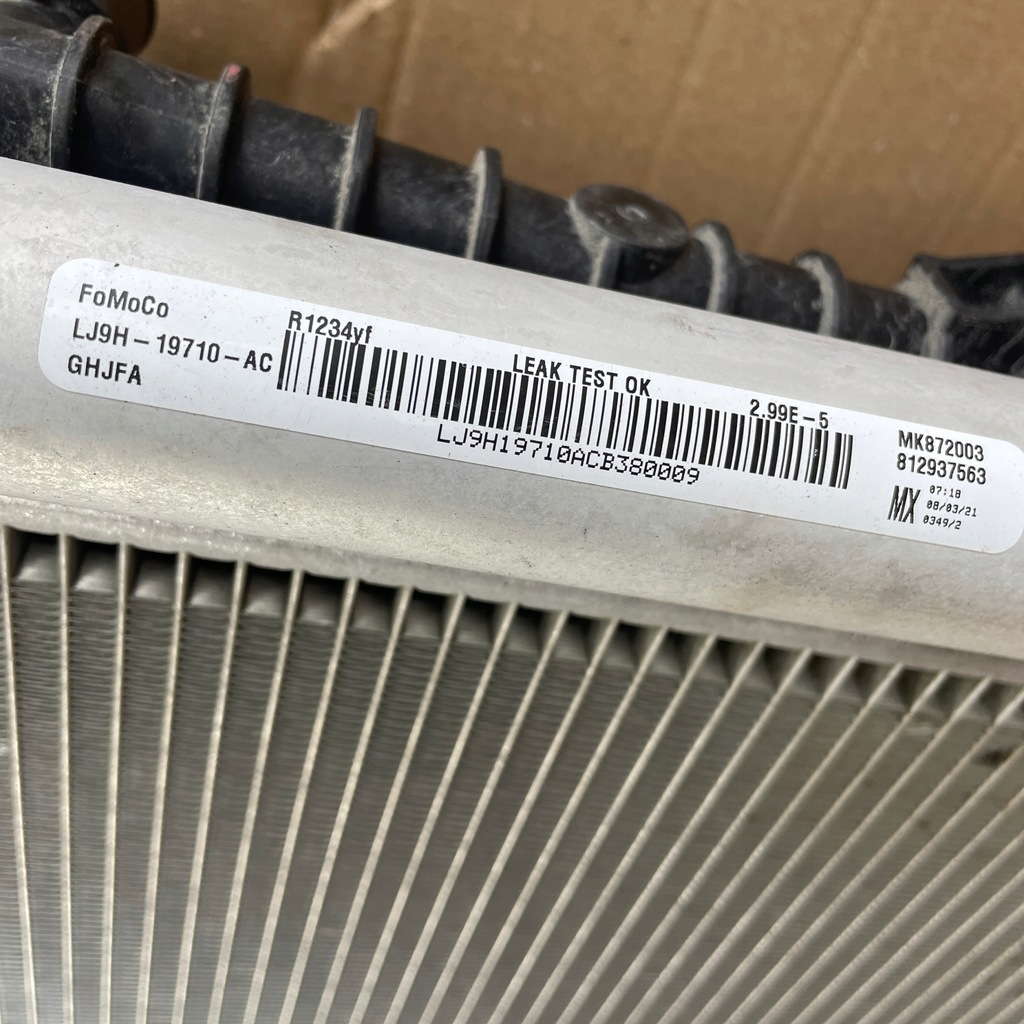 фото №13, Ford mustang mach-e 20- радиатор wody кондиционер кондиционера комплект радиатор