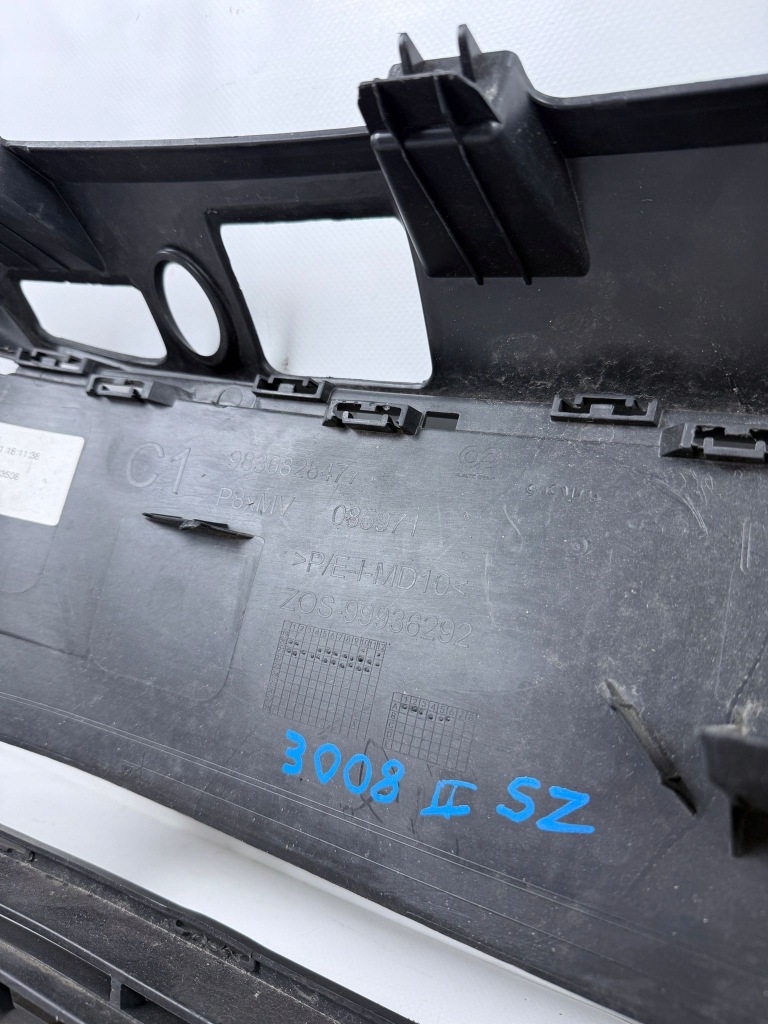 фото №12, Накладка каркас решітка радіатора підсилювач peugeot 5008 ii 2 lift 20- 9836828477