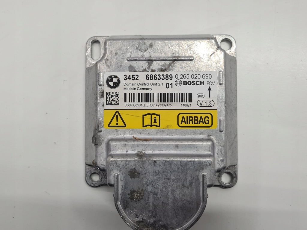 фото №1, Bmw f30 f31 модуль датчик подушка безопасности 6863389