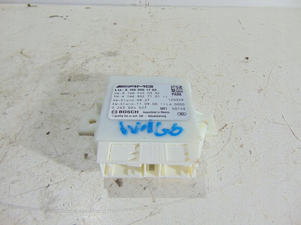 фото №1, Модуль pdc mercedes ml w166 a1669001703