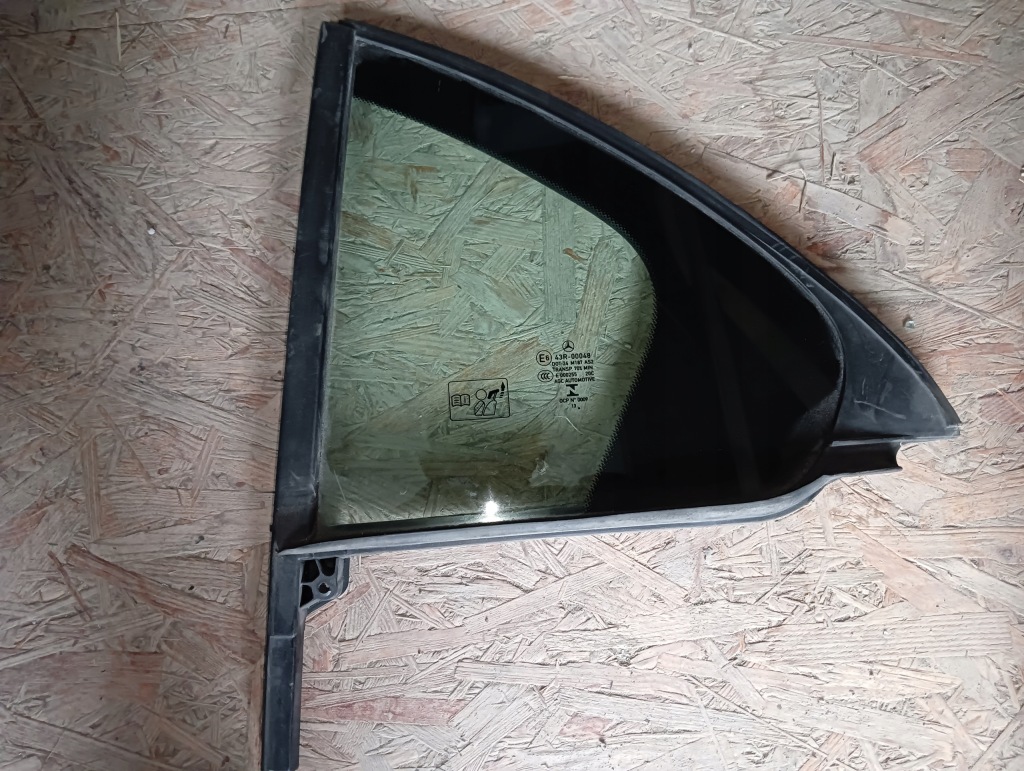 фото №1, Скло бічна трикутник лівий задня mercedes w176 2012-2017 as2 оригінал