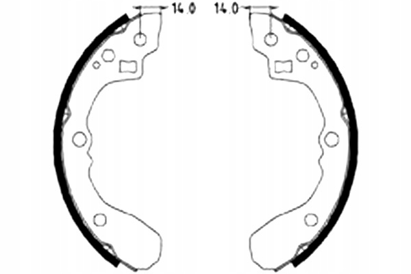 фото №1, Cifam 153-217 набор колодка тормозных