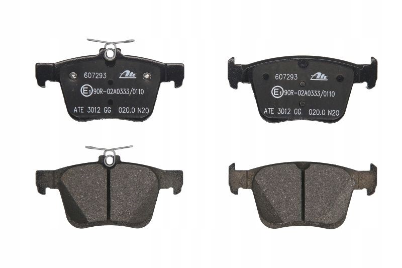 фото №2, Тормозные колодки + тормозные диски задняя ate vw t-roc 310mm