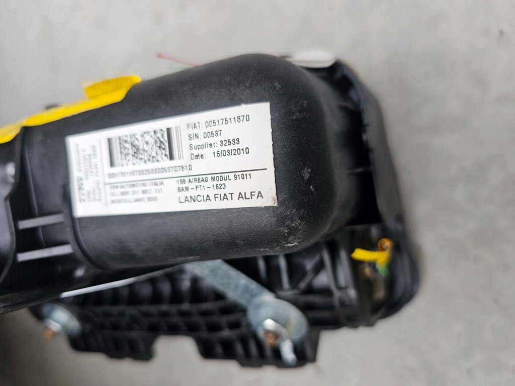 фото №13, Панель приладів консоль подушка безпеки lancia delta iii