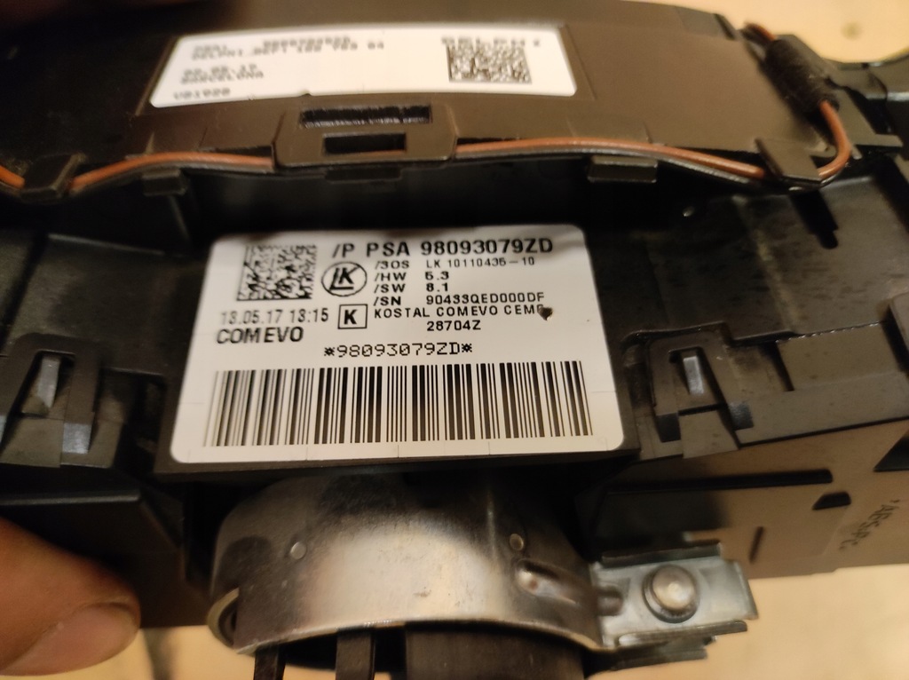 фото №10, Стрічка шлейф перемикач комбінований перемикачі jumpy expert iii 3