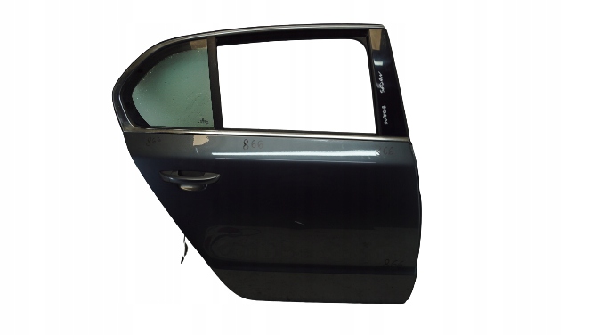 фото №1, Дверь правый задняя skoda superb ii sedan lf7y