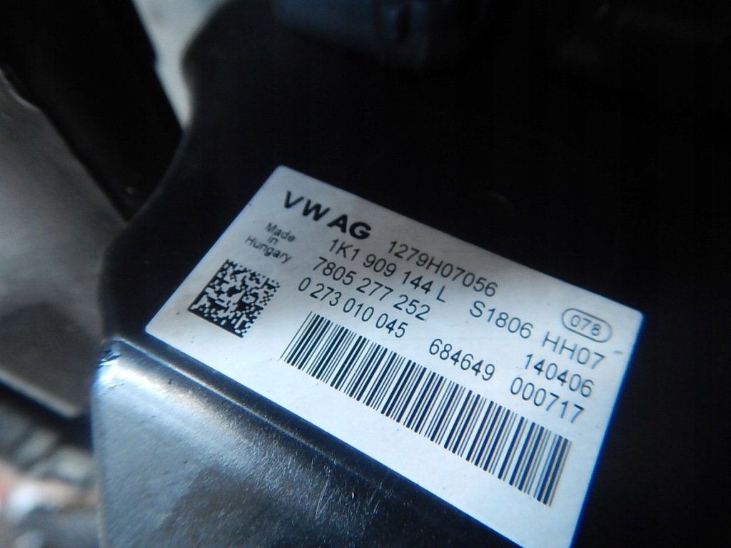 фото №11, Рейка рульова трансмісія skoda octavia ii 1k1423051ch 1k1909144l europa