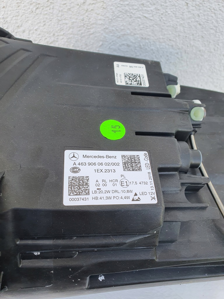 Фара перед права mercedes w463 g-klasa full led Доставка