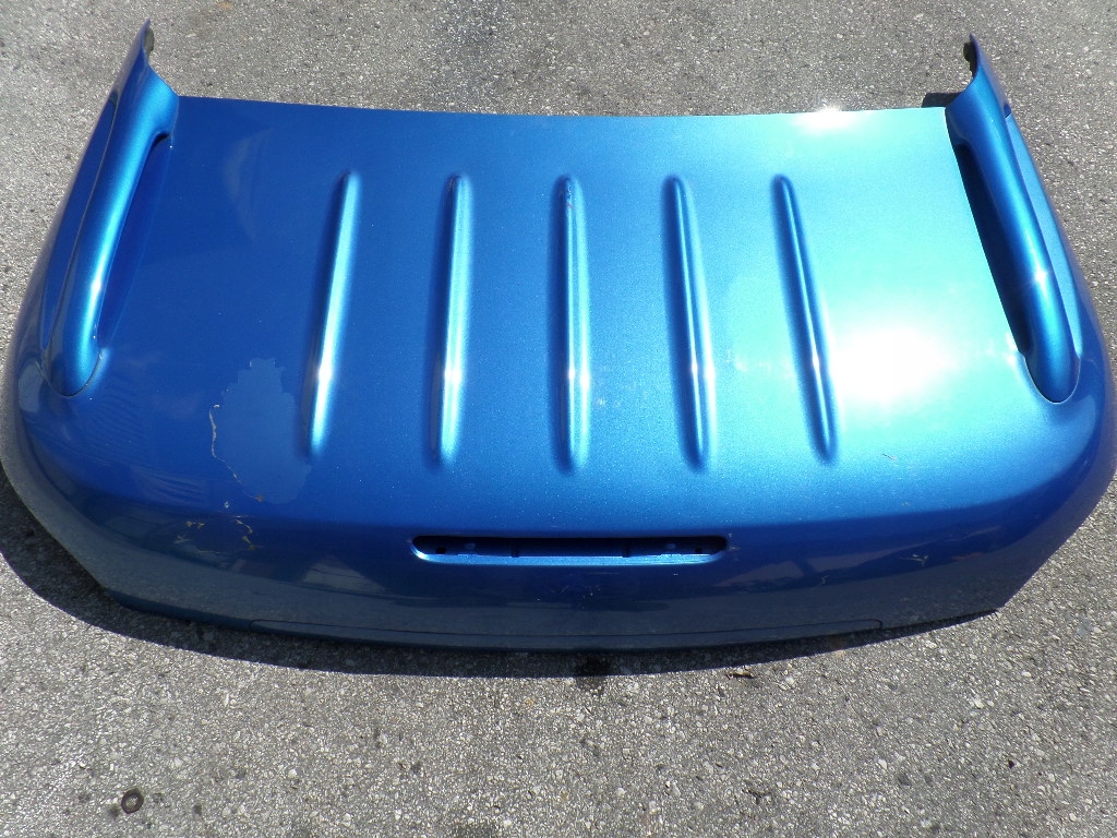 фото №1, Peugeot 206 cc kmf крышка багажника багажника