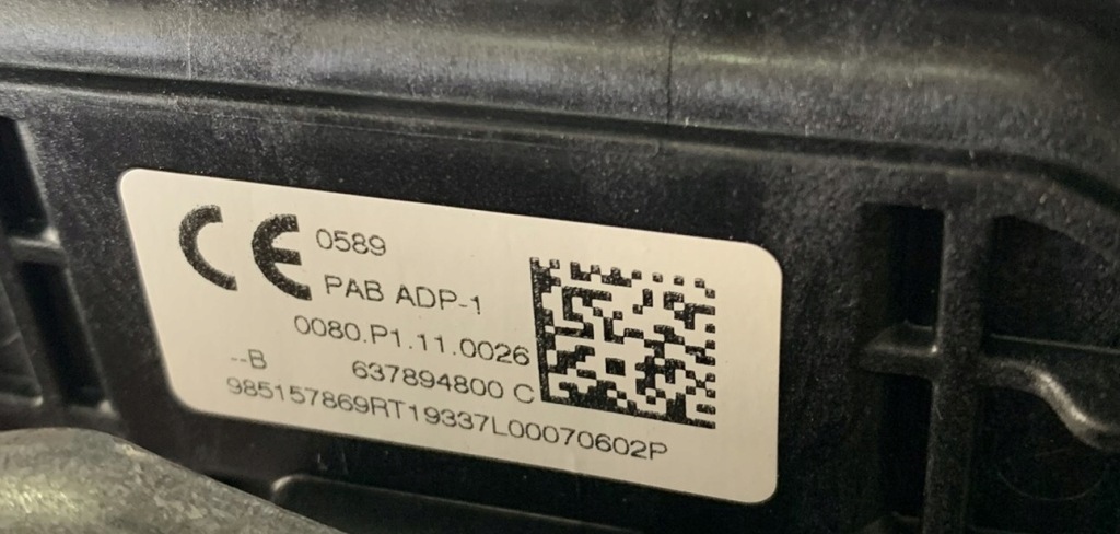 фото №14, Renault clio v rs r.s. line консоль подушки безпеки повітряні подушка безпеки pas натягувач