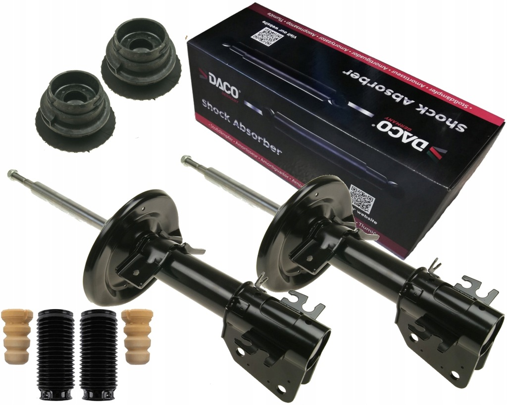 фото №1, 2x амортизаторы + защита opel movano b renault master iii 2010- перед