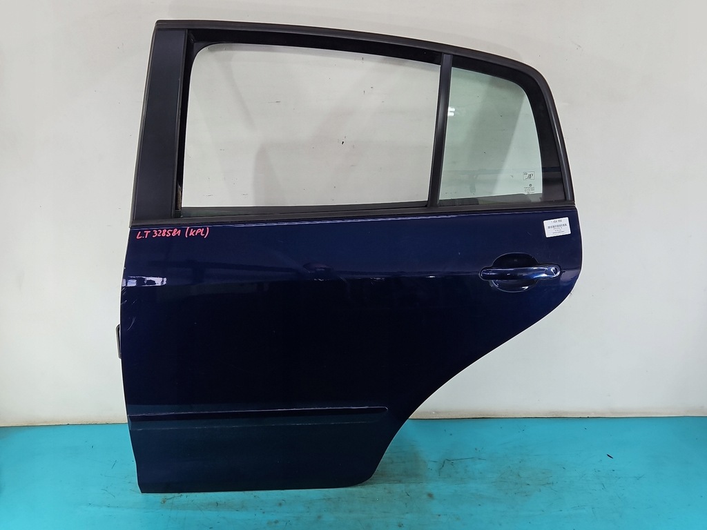 фото №1, Дверь задняя левая vw golf plus + granatowy ld5q