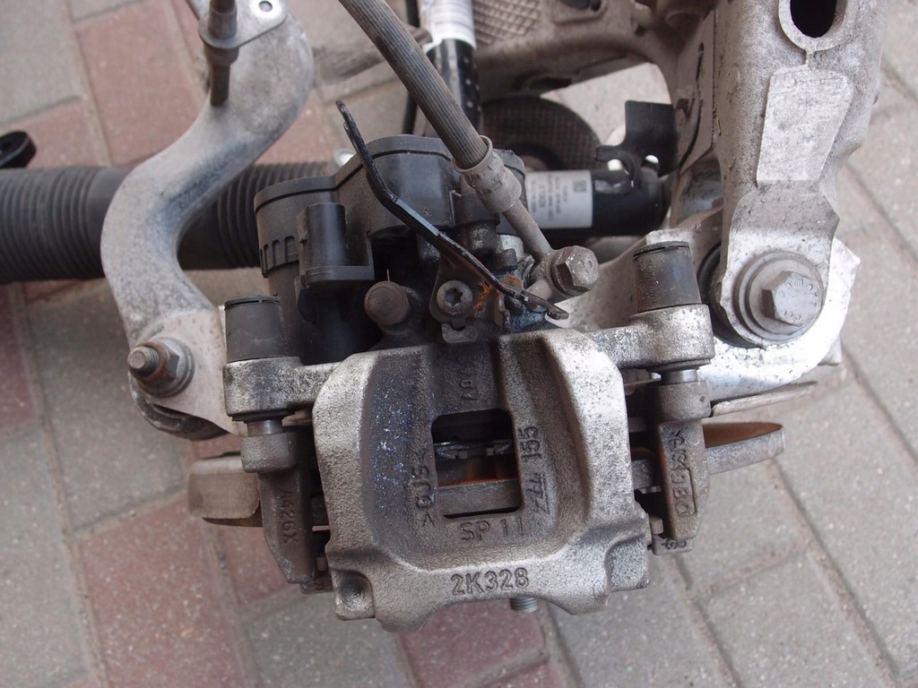 фото №10, Підвіска лівий задня ступиця комплект evoque 2.2 d