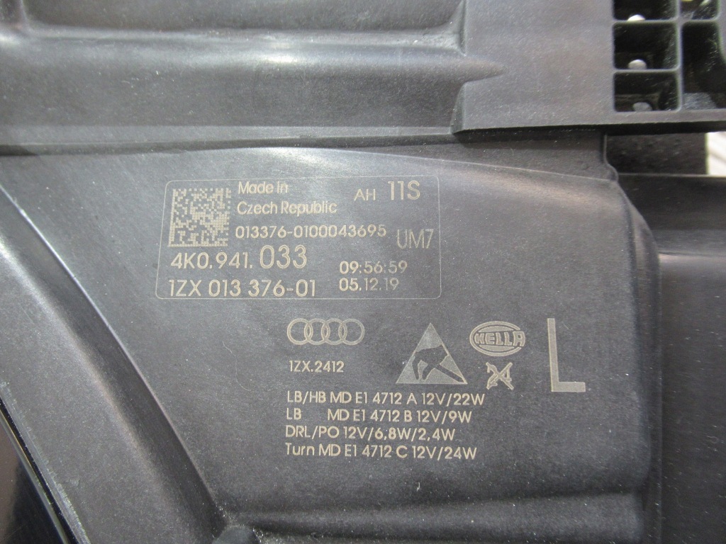 фото №7, Audi a6 c8 full led передня ліва лампа фара 4k0941033