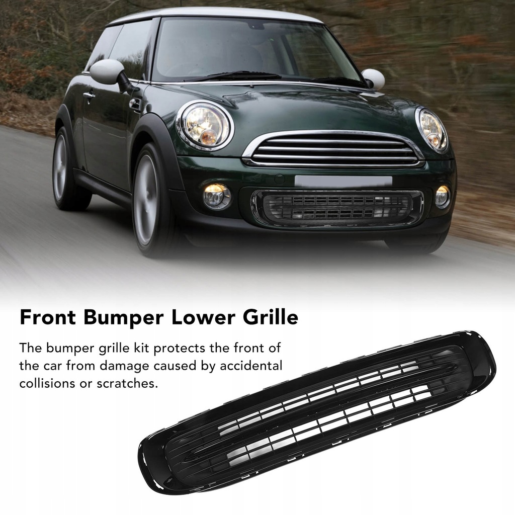 фото №8, Передняя бампер нижняя решётка 51117250789 решётка решётка wykończona hh