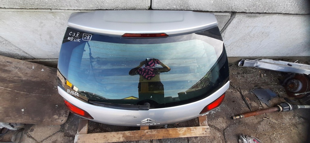 фото №5, Крышка багажника багажника задняя комплект citroen c3 ii ezrc