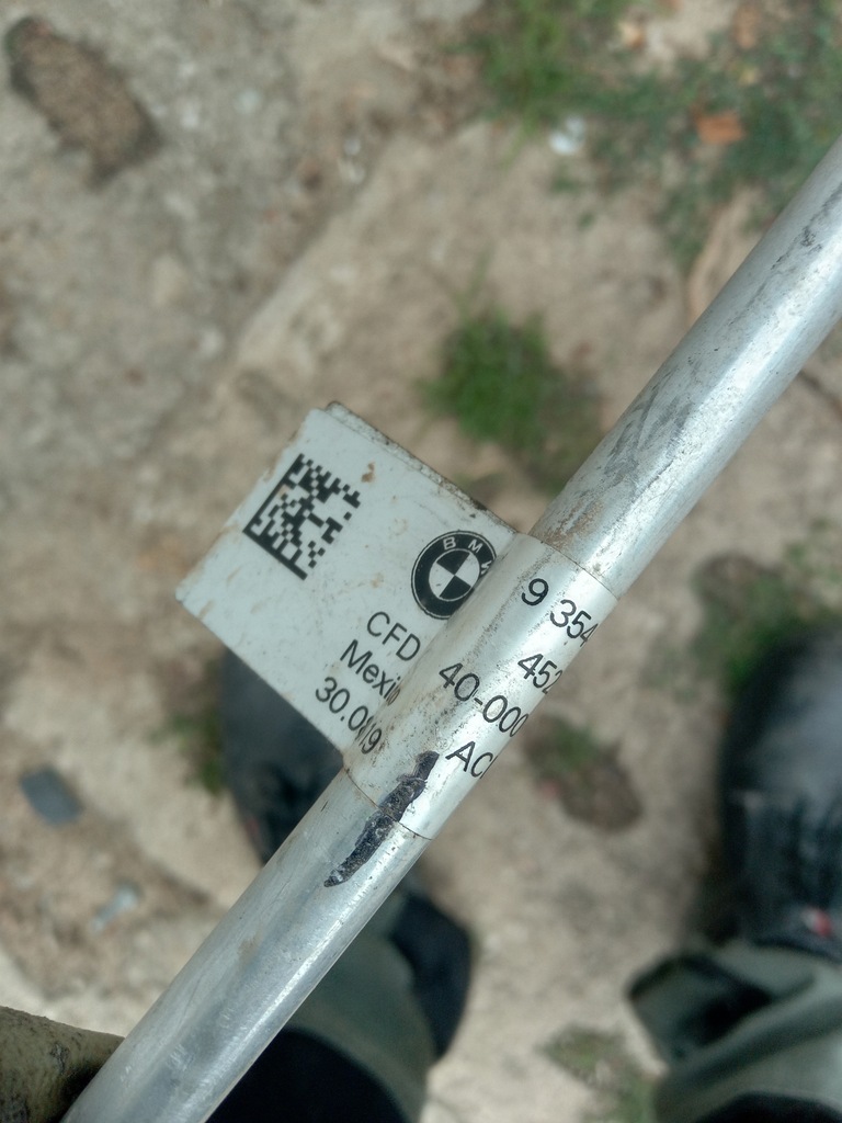 фото №9, Bmw x3 g01 шланг кондиционера 9354547 2.0 hybrid