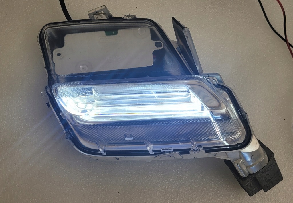 Противотуманная фара левый led фонарь  drl volvo xc60 1 2013- 31420393 Оригинал