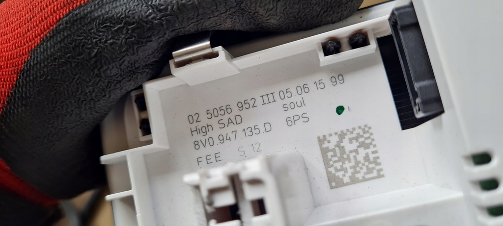 фото №10, S3 8v sedan a3 лампа панель потолочный led перед люк 8v0947135d