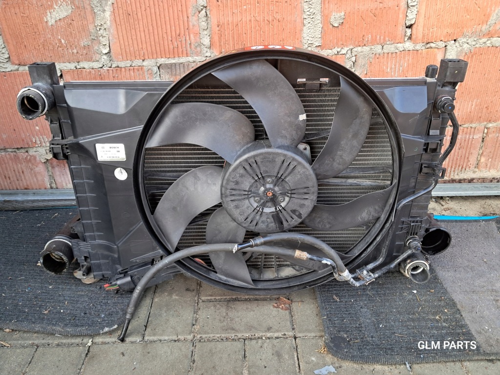 Mercedes-benz slk r171 1.8 ремінь передній радіатор вентилятор комплект Оригінал