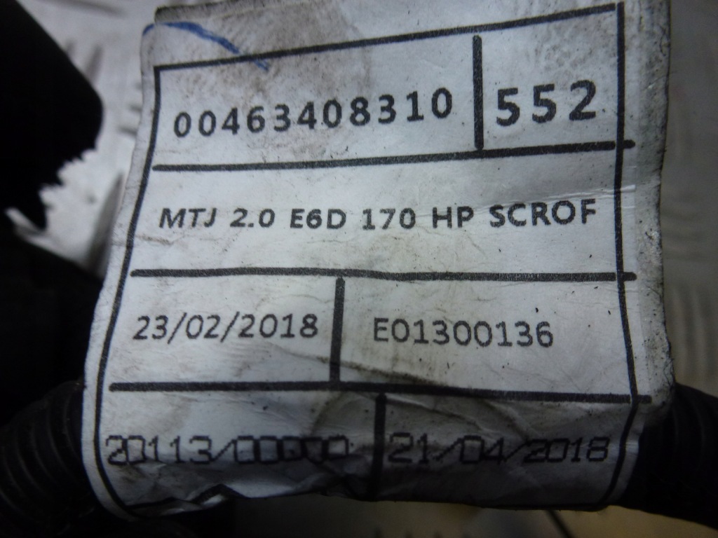 фото №4, Джгут відсік двигуна compass ii 170hp