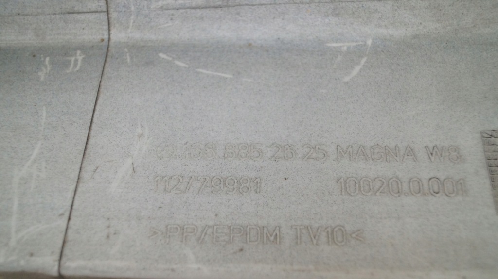 Mercedes a 168 рестайлінг  01-04 бампер задній задній f72 Київ