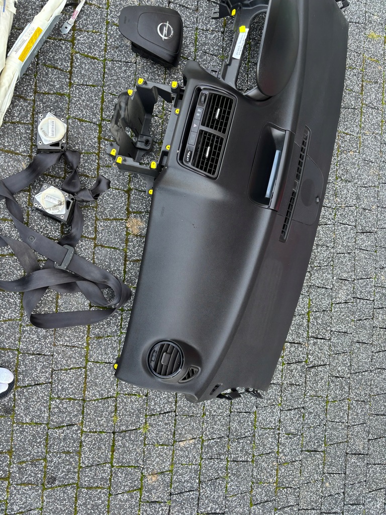 фото №5, Opel meriva b консоль панель приладів подушка безпеки шторки безпеки