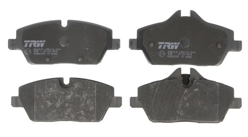 Купить Тормозные колодки тормозные trw gdb2038