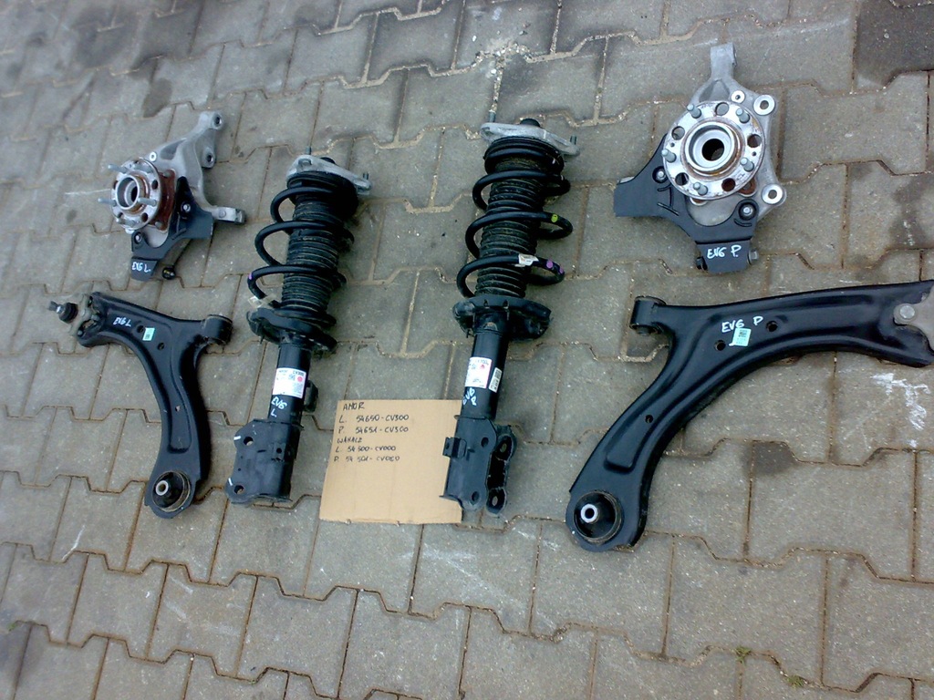 фото №1, Kia ev6 4wd поворотный кулак ступица передняя перед левая правая idealna