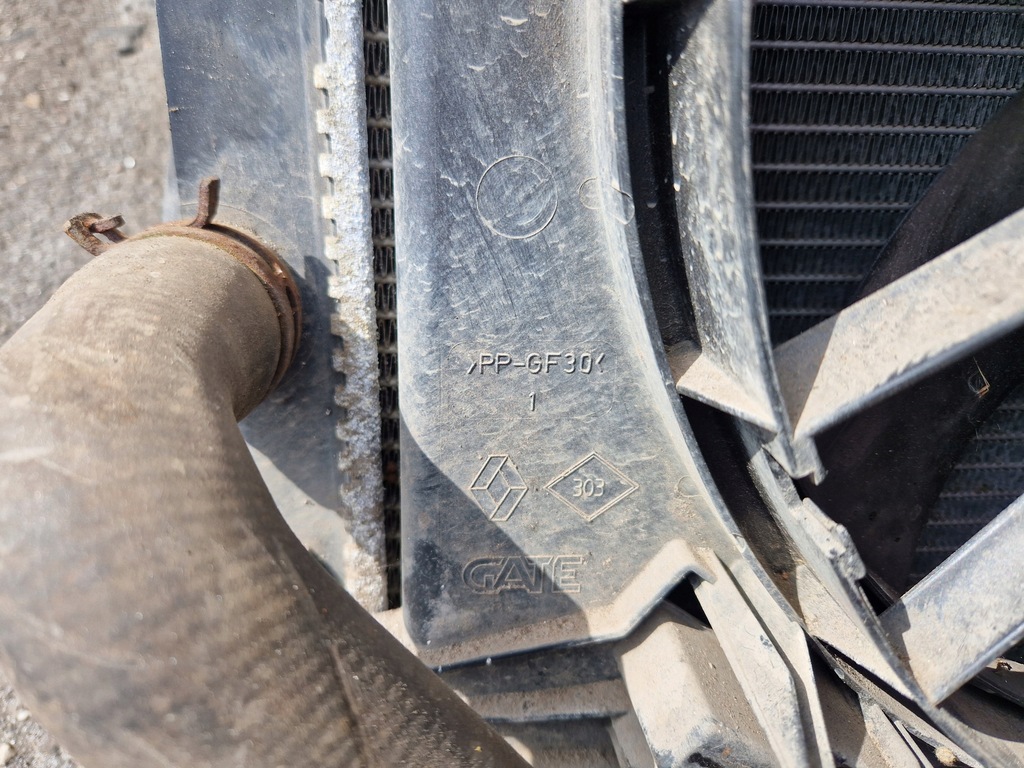 фото №3, Радіатор вентилятор renault scenic ii 1.5dci 8200357536