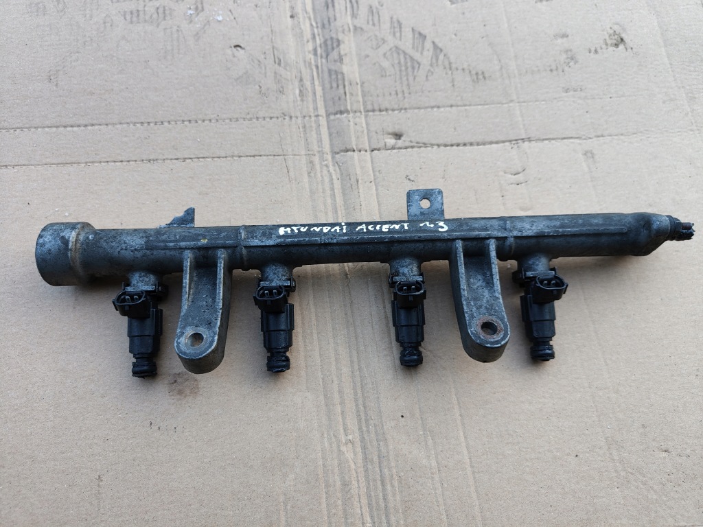 фото №1, Інжектор форсунки молдинг упорскування hyundai accent 1.3