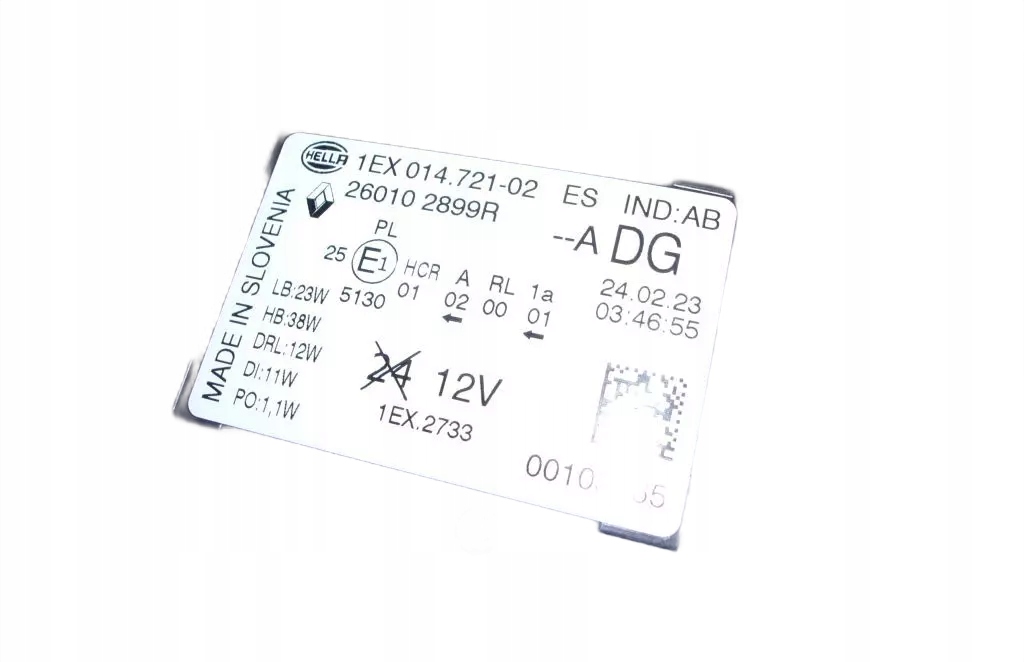 фото №3, Фара правий перед led renault trafic iii 260102899r новий оригінал оригінальний номер