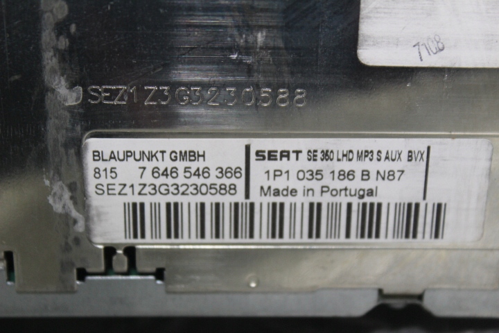 фото №4, Радио seat leon ii