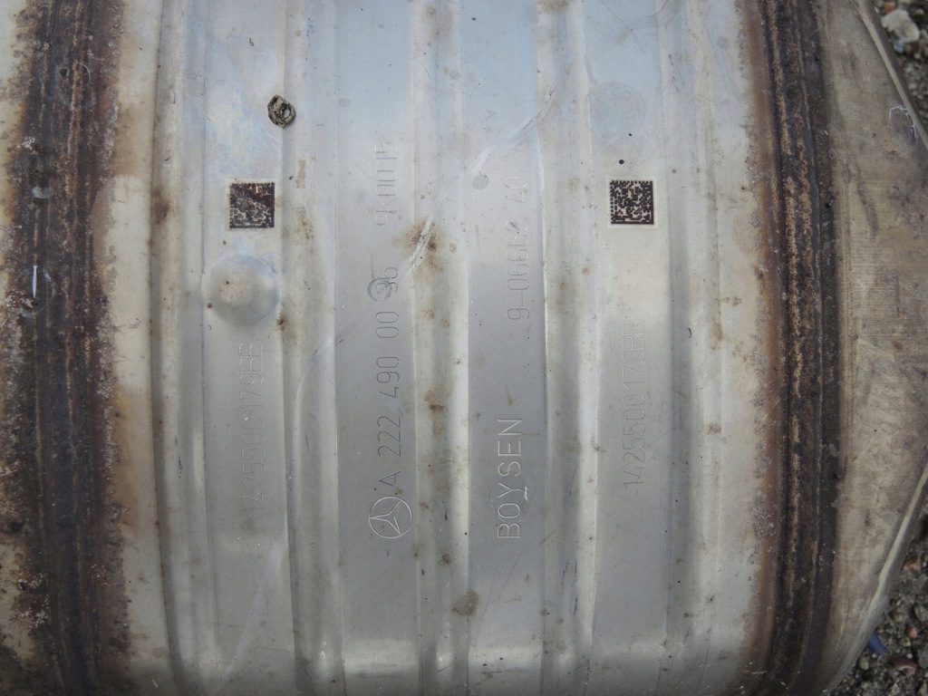 фото №6, Mercedes s w222 гаситель катализатор выхлоп 350 cdi