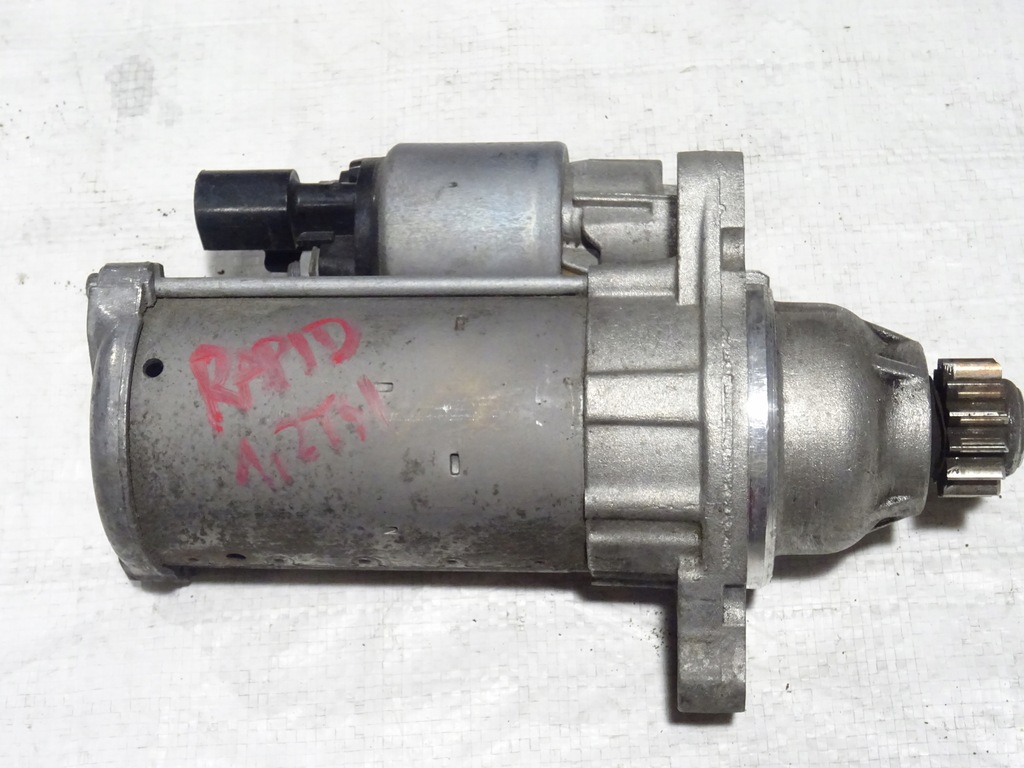 фото №7, Стартер skoda rapid 5ja 12-15 1.2 tsi cjz cjzd 125856 km 02m911024q