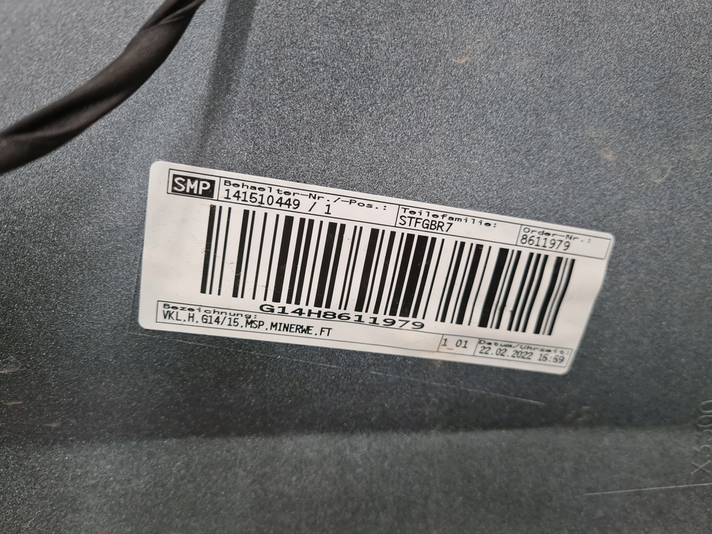 фото №9, Bmw 8 g14 g15 бампер задня m-pakiet 6pdc a96