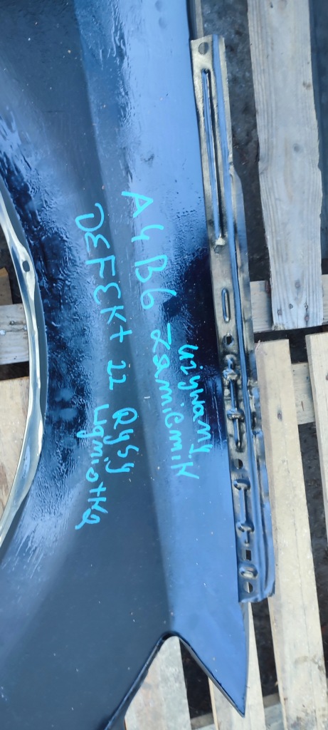 Крыло  левое  перед передний audi a4 b6 11.00-11.04 б/у заменитель масса Киев